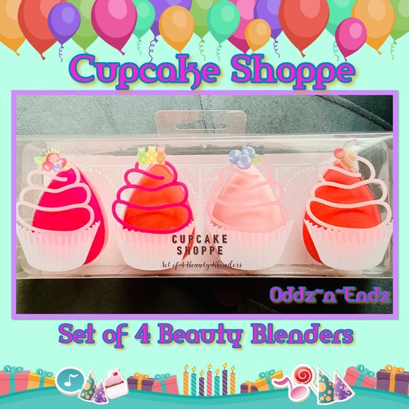 Cupcake Shoppe Other - FINAL PRICE MARKDOWN!/Cupcake Shoppe Set Of 4 Beauty Blender Sponges!